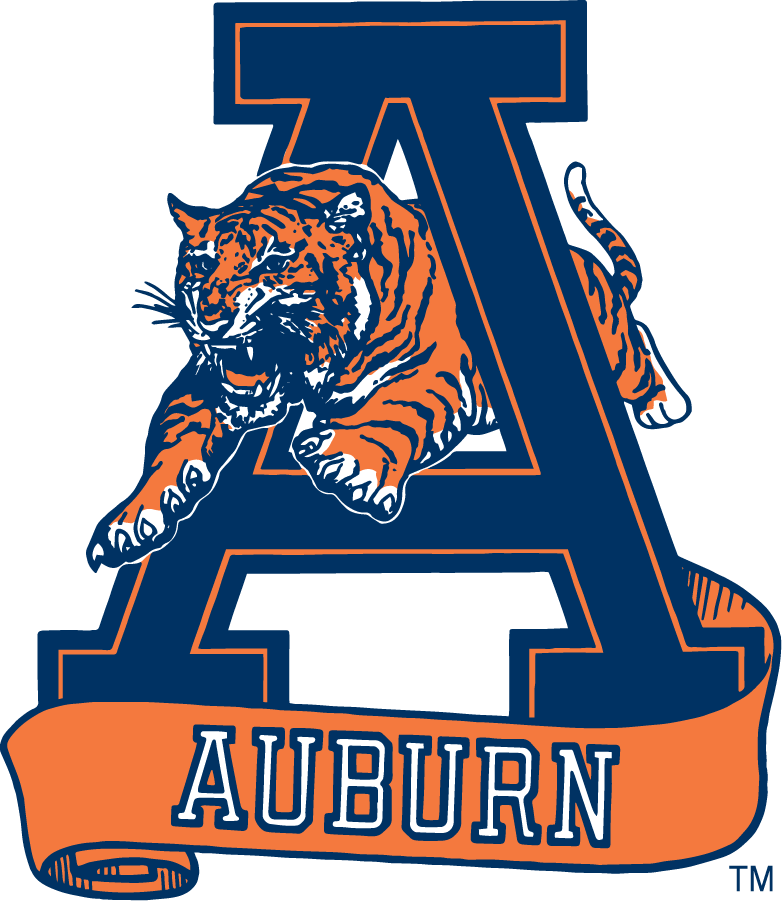 Auburn Tigers 1985-1997 Secondary Logo iron on transfers for clothing